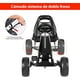 thumbnail image 3 of Go Kart de Pedales Costway para Niños Negro con Asiento Regulable Embrague Freno de Mano, 3 of 8