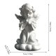 thumbnail image 3 of Escultura de ángel de cuento de hadas Adorno de resina para estantería Estatua de niña Decoración para salón Artesanía, 3 of 7