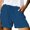 Blue, variant on Tittly Sweatpants Women Lounge Pants Women Linen Shorts For Women Casual Summer Shorts Plus Size High Waisted Loose Fit Drawstring Short Pants With Pockets Shorts for Women Womens Pants Blue L