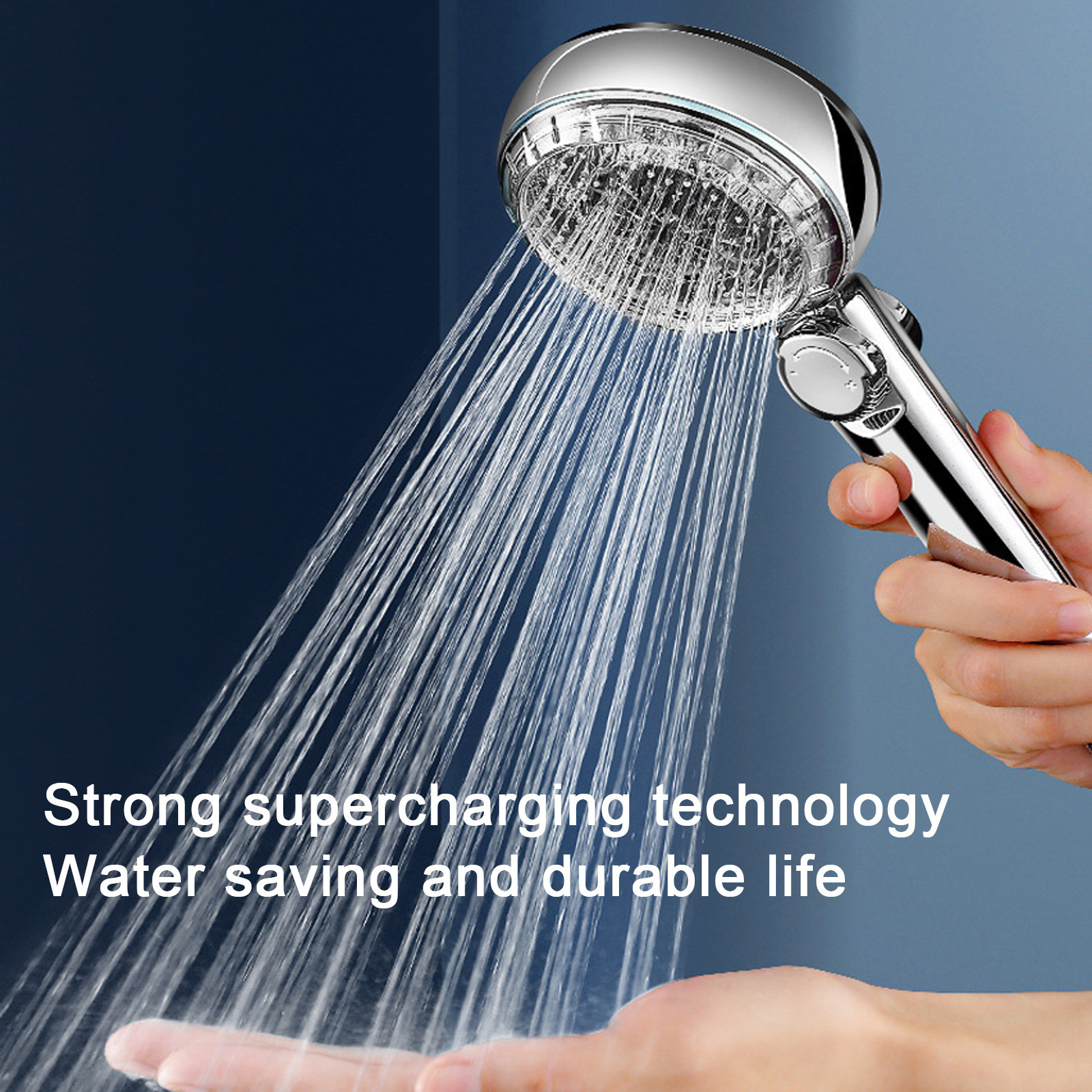 LSLJS Filtered Shower Head, High Pressure Handheld Shower Head with LED ...