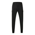 thumbnail image 3 of TBWNWG Men's Casual Pants Loose Fit Outdoor Sports Trousers Comfortable Stretch Long Pants for All Seasons Versatile Design Fit for Sneakers Size S, 3 of 8