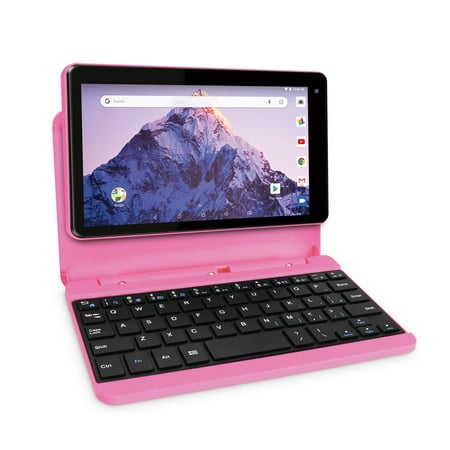 RCA Voyager 7" 16GB Tablet with Keyboard Case - Android 6.0, Pink