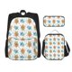 thumbnail image 1 of Fotbe Sea Turtle Set Escolar 3 en 1 para Niños - Mochila Duradera con Lonchera Aislante y Estuche para Lápices - Mochila Escolar para Niños y Niñas, 1 of 7