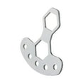 thumbnail image 1 of Capa de la perilla d de pesca Llave de nuez abierta para nueces M7 M8 ANIGAS Plata, 1 of 8