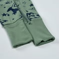 thumbnail image 6 of WIBACKER Viscose from Bamboo Footless Pajamas for Toddler Baby Boys Zipper Pjs Sleep 'N Play Footed Romper 0-24M, 6 of 7