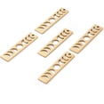 thumbnail image 3 of 201 Stainless Steel Pendants Laser Cut Moon Phase Bar Charm Golden 35x8x1mm Hole: 1.8mm, 3 of 4