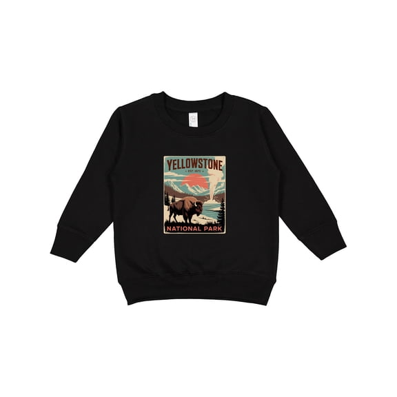 Inktastic Yellowstone National Park Toddler Sweatshirt