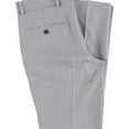 thumbnail image 3 of Perry Ellis Mens Slim Fit Dress Pants Slacks, Grey, 34X29W x 29L, 3 of 3