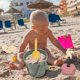 thumbnail image 4 of Juguete de playa de silicona para niños, pala de océano al aire libre, Cubo de playa portátil para padres e hijos, herramienta de excavación y Almacenamiento de Arena duradera, 4 of 5