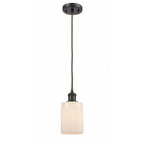Innovations 516-1P-OB-G341 Hadley 1 Light Mini Pendant part of the Ballston Collection, Oil Rubbed Bronze