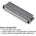 thumbnail image 3 of HUGFEGWE 32Pin Cartridge Card Reader Slot Repair Accessory Part Fit for DS NDSL GBA Console CJB91-48632, 3 of 9