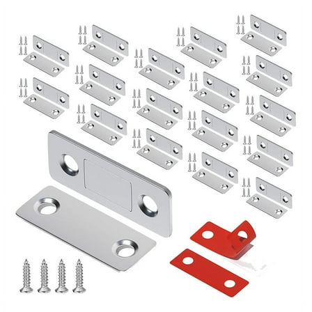 Magnetic Door Catch 18 Pack Ultra Thin Cabinet Magnetic Catch Adhesive Cabinet Door Magnets Drawer Magnets