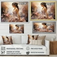 thumbnail image 4 of Designart "Stylish 1870S Victorian Portrait II" Fashion Floater Framed Canvas Art Print, 4 of 7