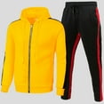 thumbnail image 2 of Ketyyh-chn99 Men Suit Sweatsuits for Men Set, Men's Tracksuit 2 Piece Hoodie Sweatsuit Sets Casual Jogging Suits Jackets Pants Outfit, 2 of 3