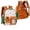 Coffee, variant on WAYUTE Backpack for Kids Cartoon Patchwork Color Backpacks for Kindergarten Preschool Toddlers Lightweight Large Capacity Cute Bookbag Casual Outdoor Travel