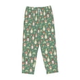 thumbnail image 4 of Sigee Mushrooms Gnome Print Women's Soft Pajama Pants - Breathable and Comfortable Lounge Sleep Bottoms with Elastic Waistband and Pockets-X-Large, 4 of 9