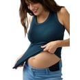 thumbnail image 5 of Ingrid & Isabel For Every Belly Women's Maternity Seamless Fitted RibTank, Sizes S-XXL, 5 of 11
