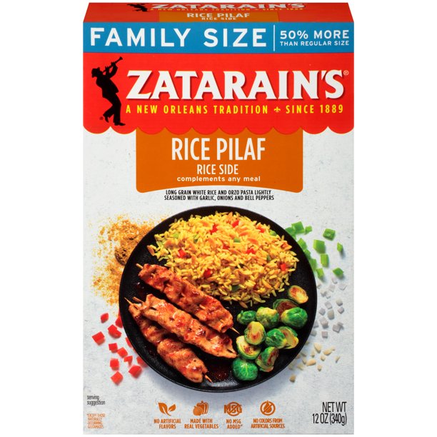 Zatarain's Family Size Rice Pilaf, 12 oz