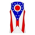 thumbnail image 4 of Njoeus Mens Tank Top Novelty American State Flag Print Graphic Tees Breathable Gym Workout Tank Tops Summer Sleeveless Beach Shirts for Men Big & Tall S-4XL (Ohio), 4 of 4