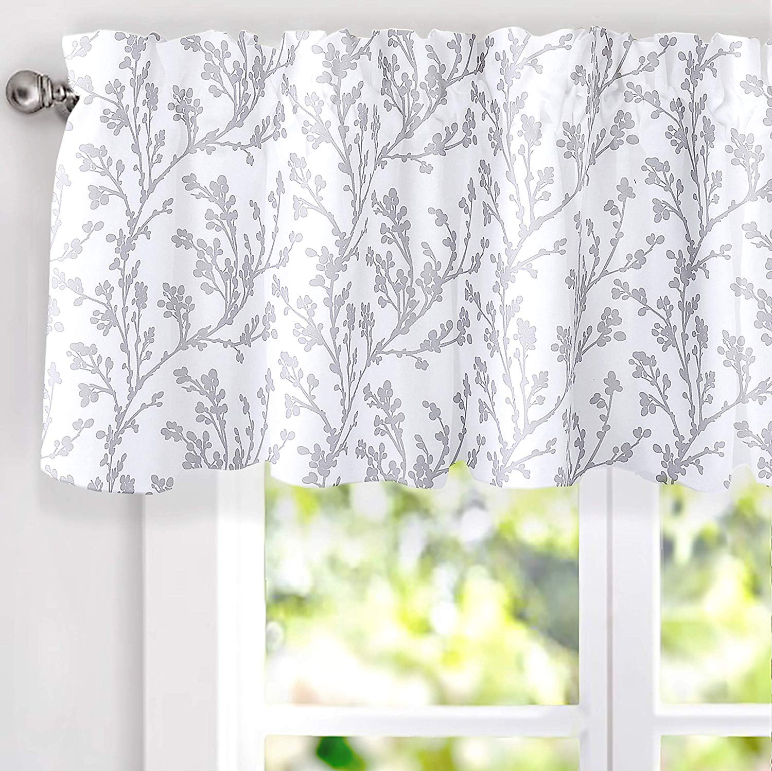DriftAway Anna Window Curtains 100 Percent Cotton Tree Branches ...