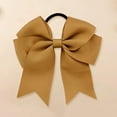 thumbnail image 2 of Bmisegm Bow Hair Ties Ribbon Satin Hair Bows for Girls Women Elastics Hair Scrunchies Bows Hair Accessories Gold, 2 of 5
