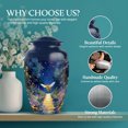 thumbnail image 3 of SABURIAL Bee Urn - Perfect Memorial Urn For Men & Women Ash - Lovely Handcrafted Small Urns For Adult Ashes - Unique Funeral Urns For Ash - Combo - 10 Inch Large & 3 Inch, 3 of 7