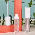 thumbnail image 5 of 6 uds 7ml tubos de esmalte de labios Sincero botellas de brillo de labios rellenables negro blanco, 5 of 5
