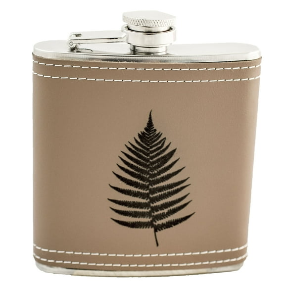 6oz Fern Leaf KLB Flask L1
