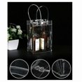 thumbnail image 3 of 10 Pack Transparent PVC Tote Bags with Handles Reusable Gift Wraps for Parties and Shopping, 3 of 5