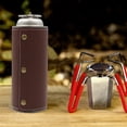 thumbnail image 4 of Yucurem Leather Gas Bottle Cover Outdoor Camping Propane Holder Bag Camping Kitchen Utensils (C), 4 of 7