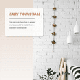 thumbnail image 4 of Lotus Rain Chain Set,4Ft Powder Coated Rust- Rainchains, 4 of 9