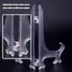 thumbnail image 3 of 12 Uds soporte de placa de acrílico tradicional transparente Premium soporte de marco de fotos, caballetes de plástico TUNC Sencillez, 3 of 5