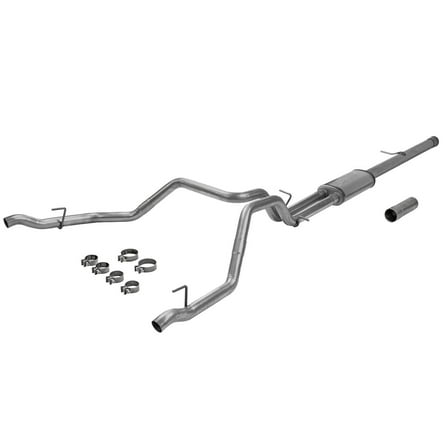 Flowmaster 717890 FlowFX Cat-Back Exhaust System Stainless 3.5 to Dual 2.5 in