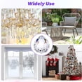 thumbnail image 6 of 24PCS Chandelier Crystals Replacement,Crystal Suncatcher Beads, Crystal Glass Ball Chandelier Prisms Pendants Parts Rainbow Clear Glass Ornaments For Crafts For Christmas Tree Decor, 6 of 9