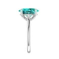 thumbnail image 3 of Sterling Silver with Paraiba Tourmaline Solitaire Ring, 3 of 6