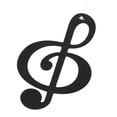 thumbnail image 2 of 12 Pcs Notes de Musique Tourbillon Suspendu Décorations de Fête Tourbillon, 2 of 5
