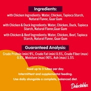 (2 pack) Hartz Delectables Squeeze up Non-Seafood Variety Pack Lickable Wet Cat Treats, 0.5oz Tube (54 Count)