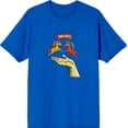 thumbnail image 3 of Hold Your Horses Humor Adult Royal Blue Crew Neck Short Sleeve Tee-XL, 3 of 4