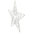 thumbnail image 2 of Northlight 24" LED Lighted Layered Stars 8 Function Christmas Window Silhouette, 2 of 5