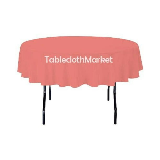 58 Inch Round Polyester Tablecloth 24 Color Table Cover Wedding Catering Dinner C Com 58 Inch Round Polyester Tablecloth 24, 30 Inch Round Table Topper