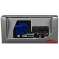 thumbnail image 4 of Kenworth K100 with 1-Bar Grill and X-Long Chrome Chassis Blue 1/87 (HO) Plastic Model Car by Promotex, 4 of 4