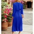 thumbnail image 4 of Bpxiofoy Midi Dressï¼Blue Dressï¼Beach Dresses for Women Vacationï¼Casual Dresses for Womenï¼Maxi Dress Sky Blue S, 4 of 5