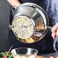 thumbnail image 3 of Stainless Steel Potato Ricer Professional Kitchen Potato Masher Baby Food Ricer, 3 of 7