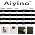 thumbnail image 4 of Aiyino Men's Long Sleeve Fashion Athletic Hoodies Sport Sweatshirt Hip Hop Pullover S-5XL, 4 of 5