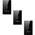 thumbnail image 2 of Interruptor de luz VentDepot InfraSwitchBlack 3Pzas 1Vía Sensor Infrarojo 3-10cm 100-240V AC 50-60Hz 800W 10A, 2 of 2