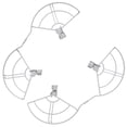 thumbnail image 1 of Methold Anillo protector de fácil instalación de 4 piezas para vuelos con aspas de drones con configuración sin esfuerzo Electrónica, 1 of 6