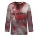 thumbnail image 3 of Camisas de Manga Larga para Hombres Imprimir Blusa de Manga Corta de Cuello Redondo, Camisas de Lino para Hombres, 3 of 4