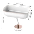 thumbnail image 2 of No Drill Over Sink Shelf with Multi-Angle Arm for Kitchen Counter Organization White, 2 of 5