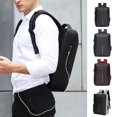 thumbnail image 3 of Shoulder Backpack Men's Casual Anti-theft Schoolbag Large Capacity Travel Bag Fashion Business Computer Bag Male, 3 of 4