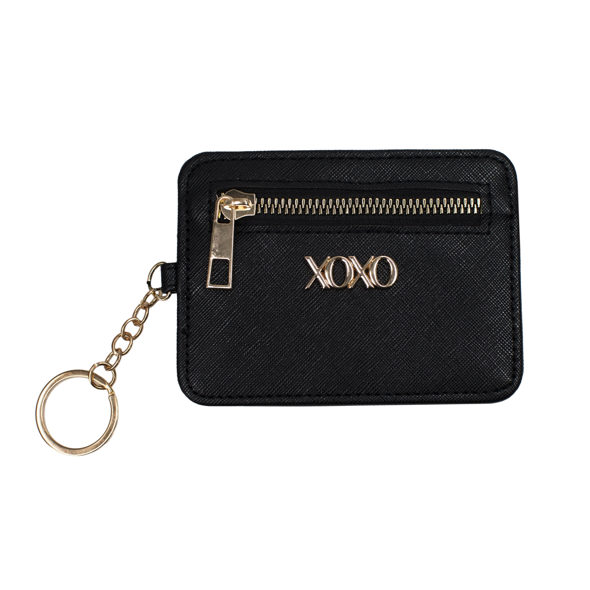 Sport Wallet for Cash Coins Cards with Chain hook and Zipped Compartments 